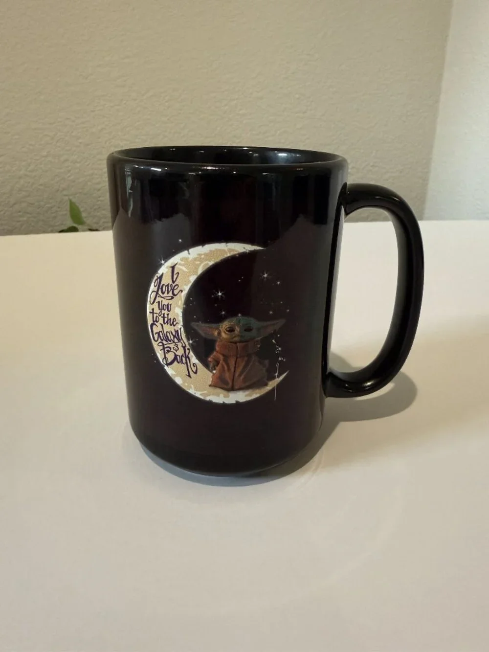 Star Wars Grogu Mug, Love You to the Galaxy and Back, Black
